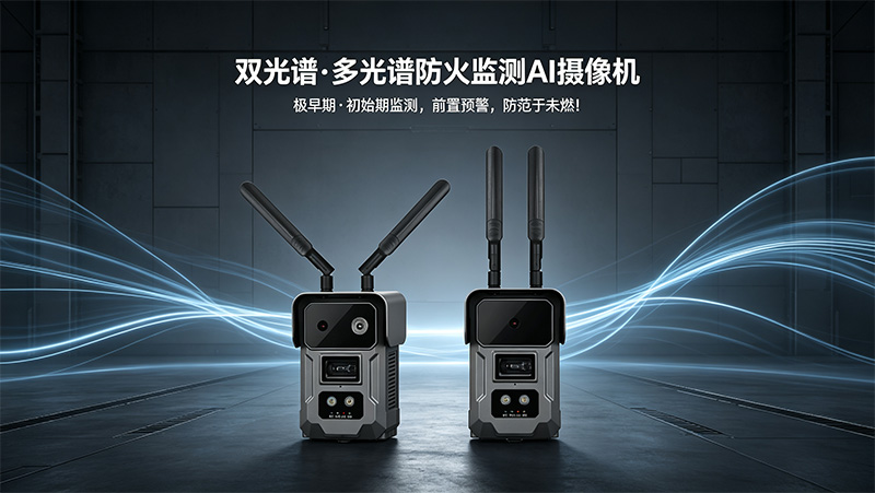 双光谱+多光谱两款防火卡片机整机图